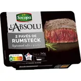 Viande Bovine : Pavés de Rumsteak à Griller SOCOPA