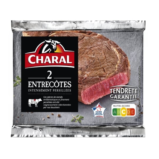 Viande Bovine : Entrecôte CHARAL
