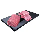 Assortiment de Viande : Échine de Porc Sans Os à Rôtir et Côtes de Porc à Griller FILIERE QUALITE CARREFOUR