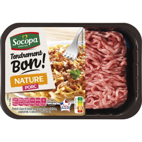 Porc Viande hachée Ultra Savoureux SOCOPA