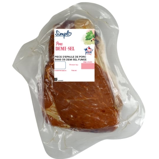 Porc Fumé Demi Sel Petit Prix SIMPL