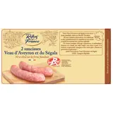 Saucisses de Veau d'Aveyron et du Ségala Label Rouge REFLETS DE FRANCE