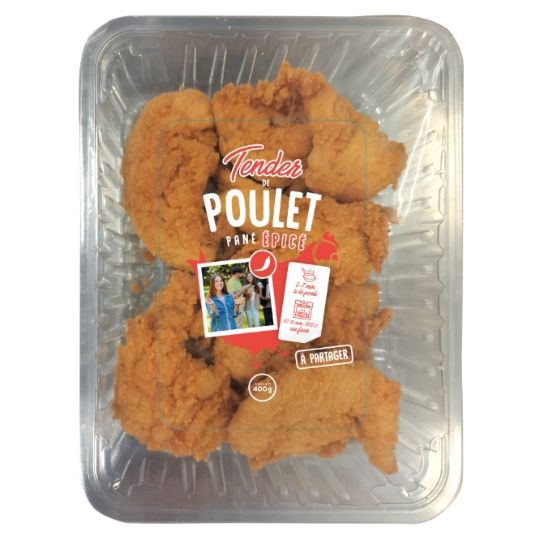 Tenders de Poulet Panés Épicé