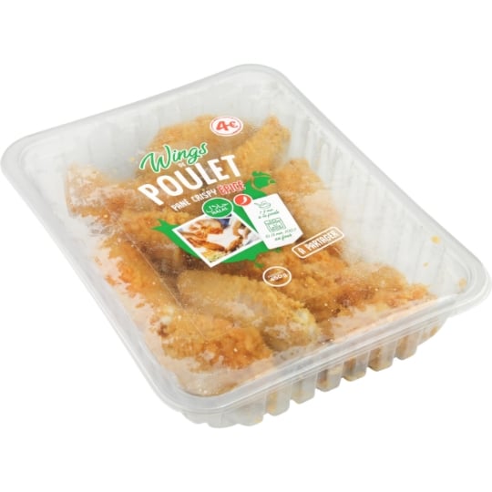 Wings de Poulet Panés Crispy Épicés Halal