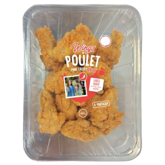 Wings de Poulet Panés Crispy Épicés