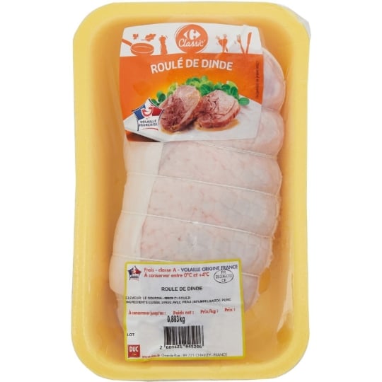 Roulé de Dinde CARREFOUR CLASSIC'