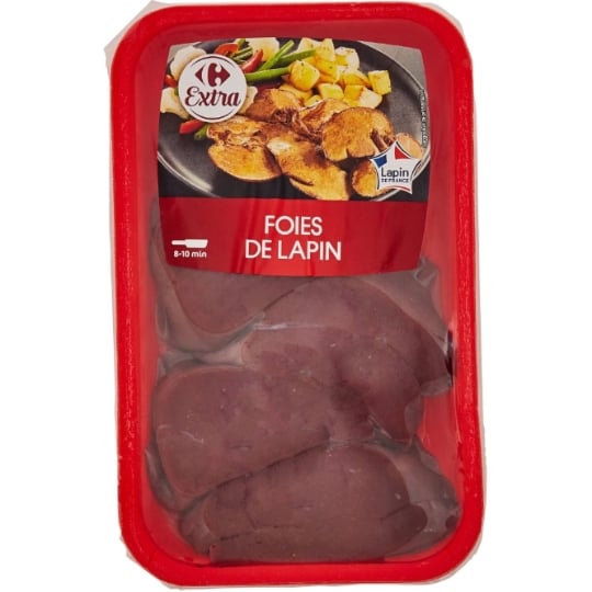 Foies de Lapin CARREFOUR EXTRA