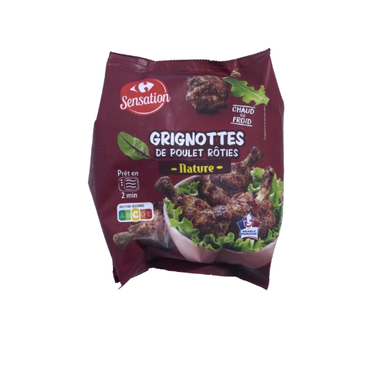 Grignottes de Poulet Rôties Nature Volaille Française CARREFOUR SENSATION