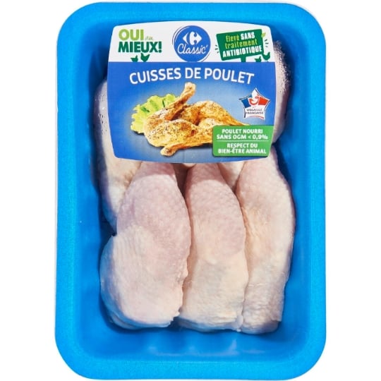 Cuisses de Poulet Blanc CARREFOUR CLASSIC'