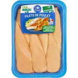 Filets de Poulet Jaune CARREFOUR CLASSIC'