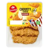 Aiguillettes de poulet panées CARREFOUR SENSATION