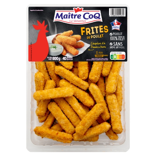 Frites de Poulet Panées MAITRE COQ