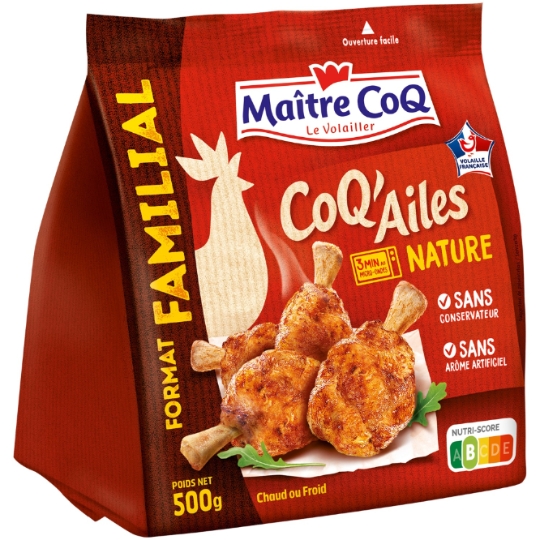 Manchons de Poulet Rôtis Nature MAITRE COQ