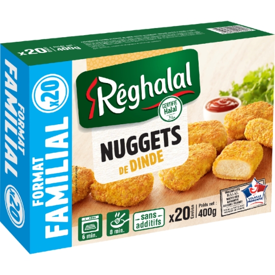 Nuggets de dinde Halal REGHALAL