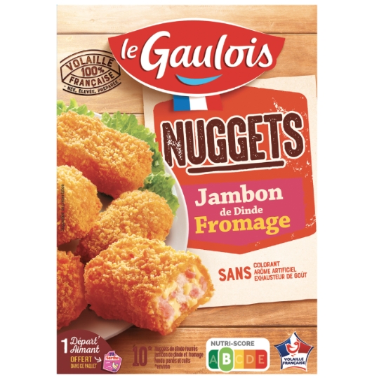 Nuggets dinde fromage LE GAULOIS