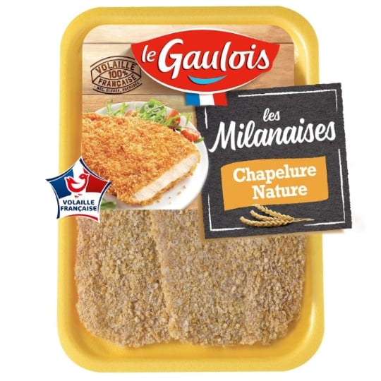 Escalopes de Dinde les Milanaises LE GAULOIS