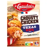 Crousty Chicken Texas BBQ, doux LE GAULOIS