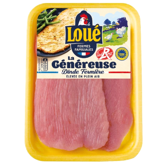 Escalope de Dinde la Généreuse LOUE
