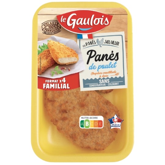Panés de Poulet de poulet LE GAULOIS