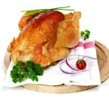 Poulet rôti fermier