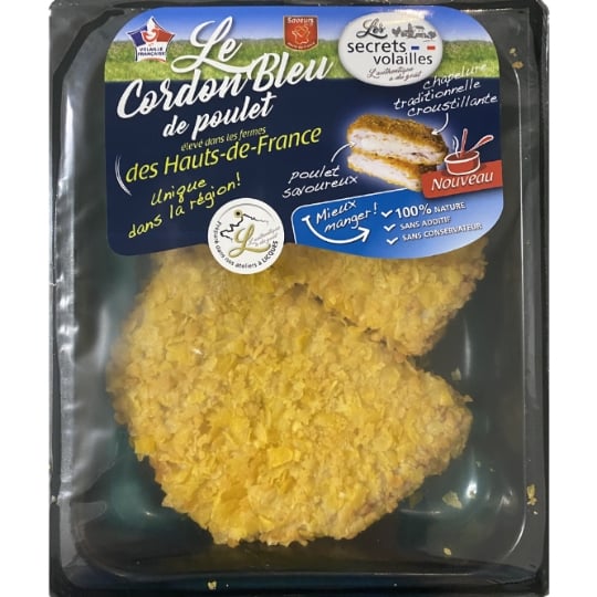 Cordons Bleus de Poulet LICQUES VOLAILLES