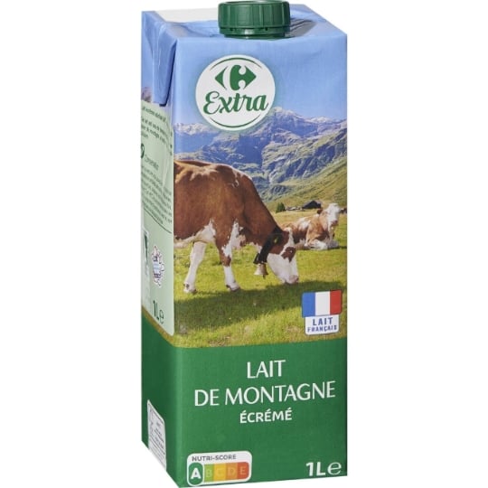 Lait Écrémé CARREFOUR EXTRA