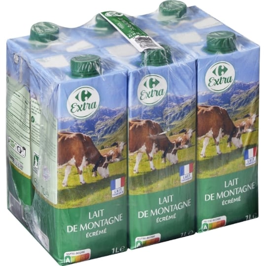 Lait Écrémé  CARREFOUR EXTRA