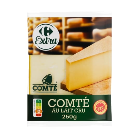 Comté Au Lait Cru AOP CARREFOUR EXTRA