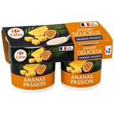 Yaourts brassé ananas passion CARREFOUR EXTRA