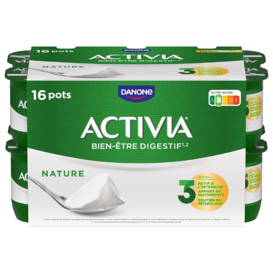 Yaourts nature bifidus ACTIVIA