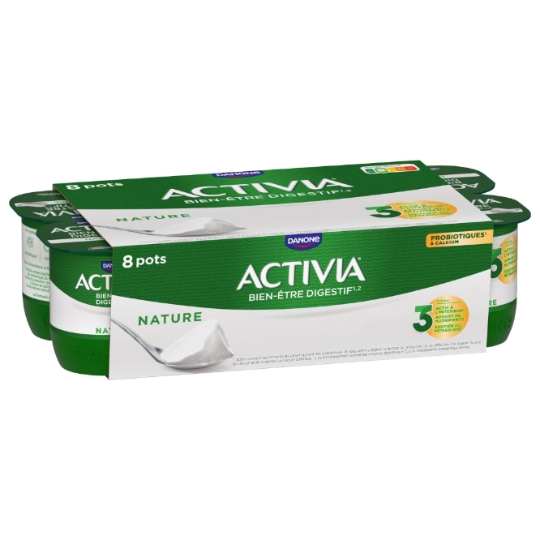 Yaourts nature bifidus ACTIVIA