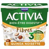 Yaourts céréales quinoa noisette bifidus ACTIVIA
