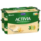 Yaourts vanille bifidus ACTIVIA
