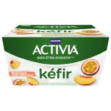 Yaourts Kéfir Pêche Passion ACTIVIA