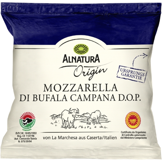 Mozzarella Di Bufala Campana D.O.P Bio ALNATURA