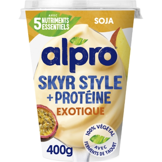 Skyr Végétal Soja Fruits Exotiques ALPRO