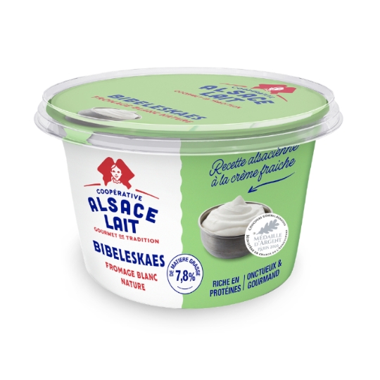 Fromage blanc Bibeleskaes nature ALSACE LAIT