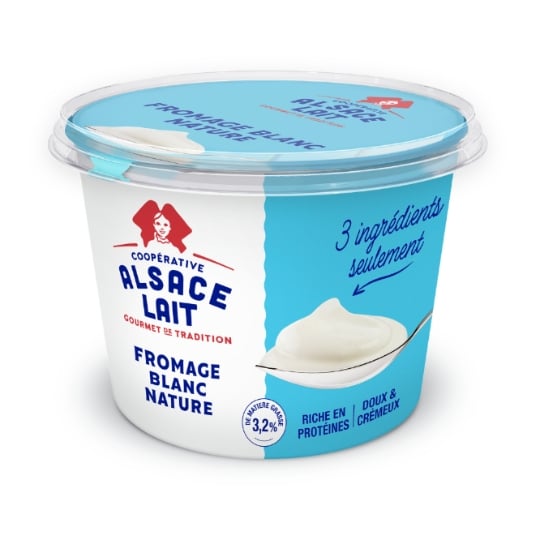 Fromage Blanc 2,8% MG Nature ALSACE LAIT