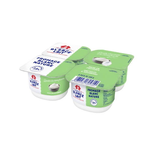 Fromage Blanc Nature 7,8% MG ALSACE LAIT