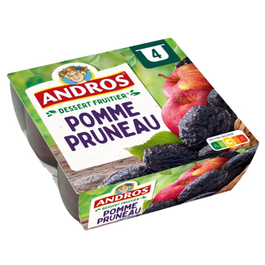 Dessert Fruitier Pomme Pruneau ANDROS