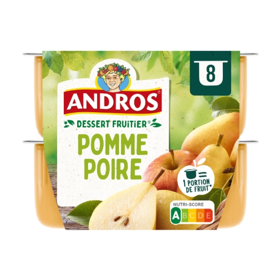 Dessert Fruitier Pomme Poire ANDROS