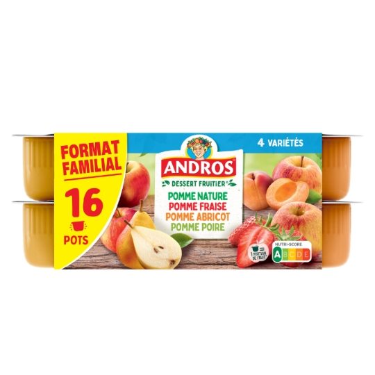 Compote Assortiment de Fruits ANDROS