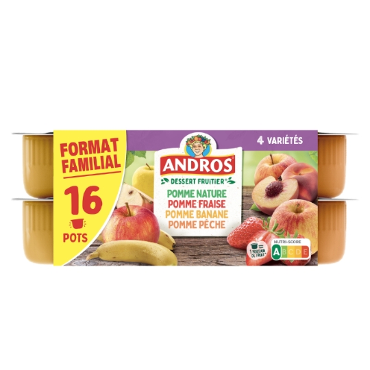 Compote Assortiment de Fruits ANDROS