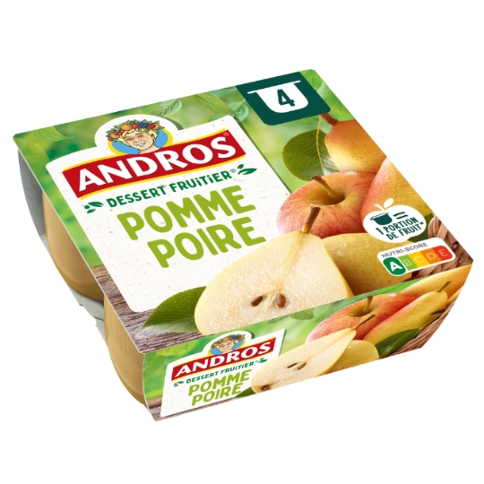 Dessert Fruitier Pomme Poire ANDROS