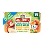 Compote Pomme, Banane, Abricot et Poire ANDROS