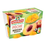 Dessert Fruitier Pêche Morceaux ANDROS