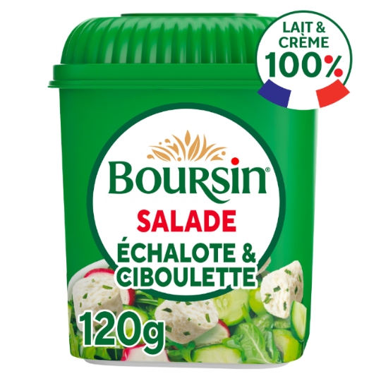 Dés de Fromage Echalote Ciboulette BOURSIN