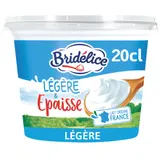 Crème fraiche Épaisse légère 15% MG BRIDELICE