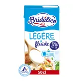 Crème UHT fluide légère 12% MG BRIDELICE