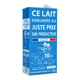 Lait Demi-Ecrémé Stérilisé UHT C'EST QUI LE PATRON ?!